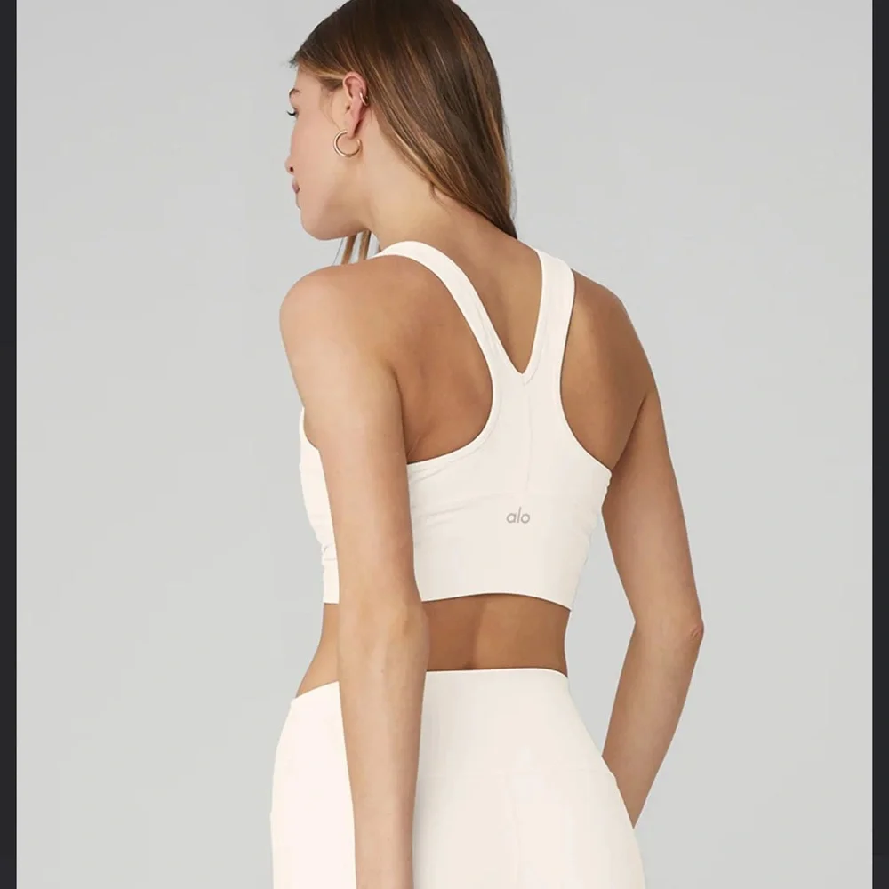 Alo Yoga Wild Thing Bra - Ivory - Picture 2 of 7